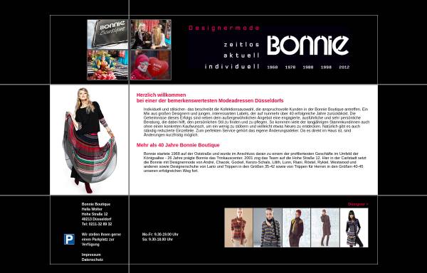 Vorschau von www.bonnie-boutique.de, Bonnie Boutique