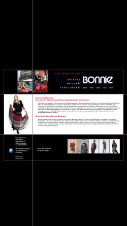 Vorschau der mobilen Webseite www.bonnie-boutique.de, Bonnie Boutique