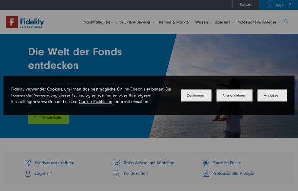 Vorschau von www.fidelity.de, FIL Investment Services GmbH