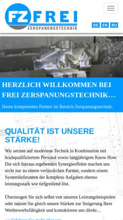 Frei GmbH Zerspanungstechnik