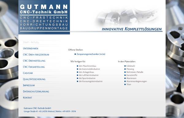 Gutmann CNC-Technik GmbH