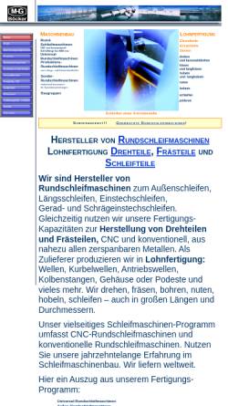 Vorschau der mobilen Webseite www.mhg-boecker.de, Maschinenhandelsgesellschaft Böcker mbH