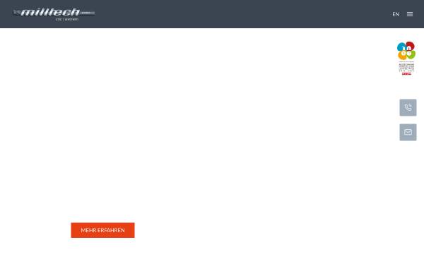 Vorschau von www.milltech.at, Milltech GmbH