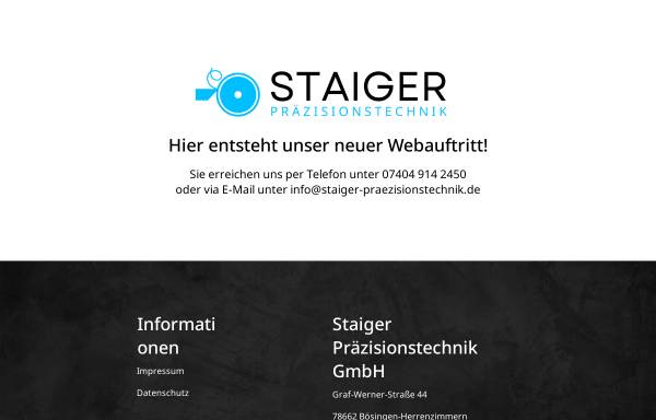 Staiger Präzisionstechnik GmbH