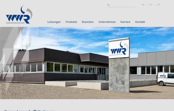Vorschau von www.wwr-gmbh.de, WWR Zerspanungstechnik GmbH