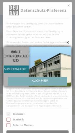 Vorschau der mobilen Webseite www.ipl.de, IPL Generalbau