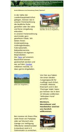 Vorschau der mobilen Webseite www.fewo-truepschuch.de, Ferienwohnung Trüpschuch