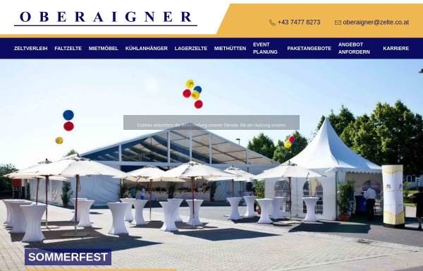 Oberaigner Partyzelt & Catering GmbH