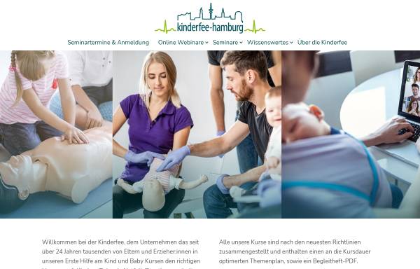 Vorschau von www.kinderfee-hamburg.de, Kinderfee