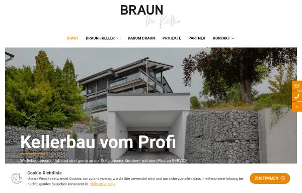 Vorschau von www.partnerbau.de, Partnerbau Braun GmbH & Co.KG