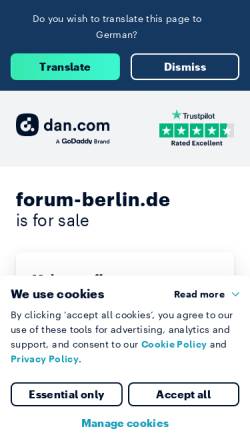 Vorschau der mobilen Webseite www.forum-berlin.de, Forum Computerschulung