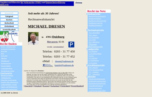 Vorschau von www.radresen.de, Dresen Michael