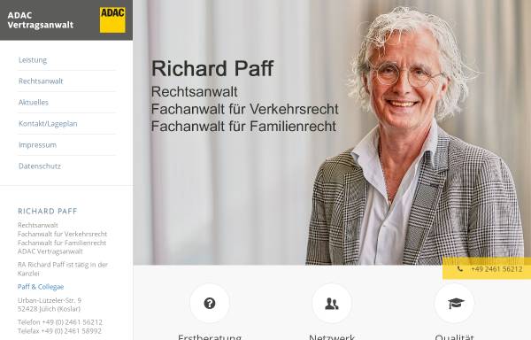 Vorschau von paff-juelich.adac-vertragsanwalt.de, Paff & Collegin