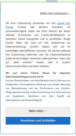 Vorschau der mobilen Webseite www.zdnet.de, ZDNet Special DSL