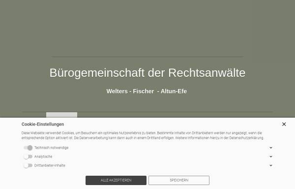 Vorschau von www.womf-rechtsanwaelte.de, Welters, Odenkirchen, Maus und Fischer