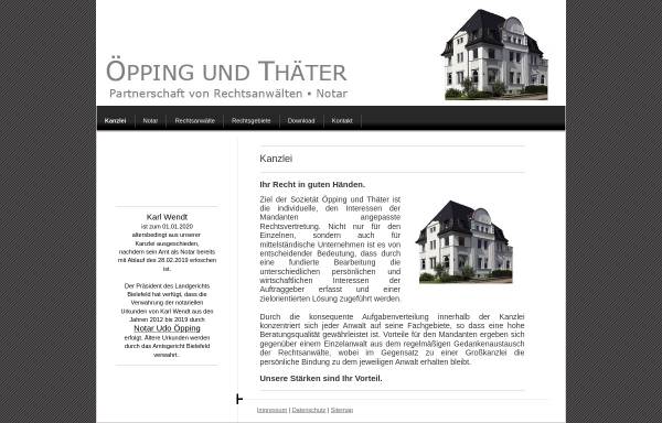 Vorschau von www.recht-in-brackwede.de, Wendt Thäter Gruner Öpping