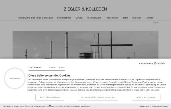 Vorschau von www.zieglerundkollegen.de, Ziegler & Kollegen