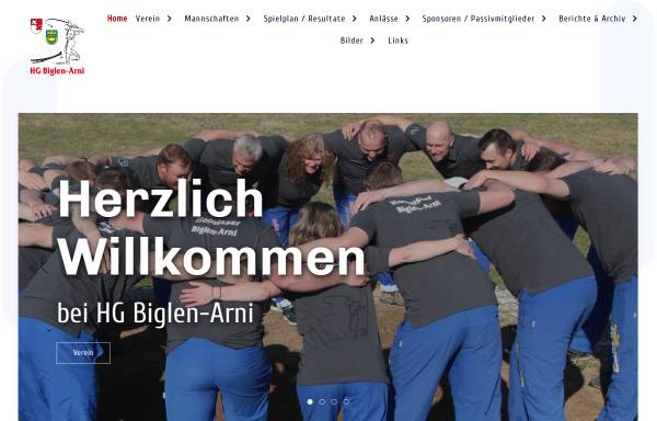 Vorschau von www.hgbiglenarni.ch, Hornussergesellschaft Biglen-Arni