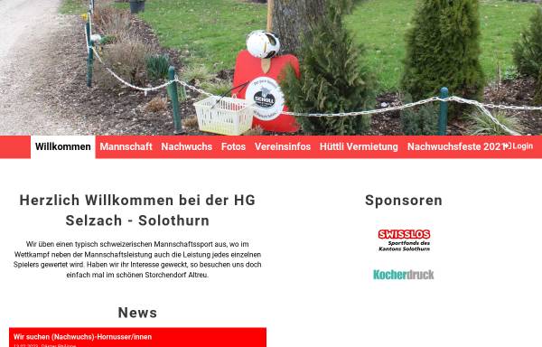 Vorschau von www.hgselzachsolothurn.ch, Hornussergesellschaft Selzach-Solothurn