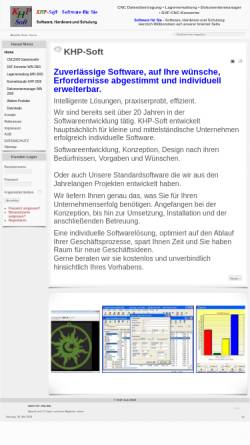 Vorschau der mobilen Webseite www.khp-soft.de, KHP-Soft Hans Peter Kaiser