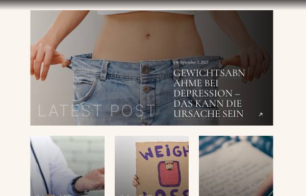 Vorschau von www.depressionen-verstehen.de, Depressionen Verstehen