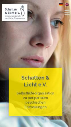 Vorschau der mobilen Webseite www.schatten-und-licht.de, Schatten und Licht
