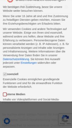Vorschau der mobilen Webseite www.feil-spedition.de, Feil KG