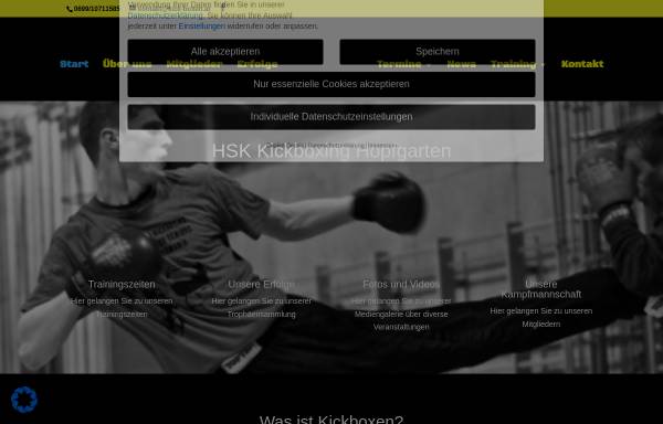 Vorschau von www.kick-boxen.at, Kickboxvereine des Brixental