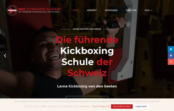Vorschau von www.kickboxing.ch, MKC