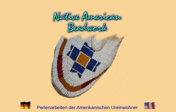 Vorschau von www.native-american-beadwork.net, Native American Beadwork