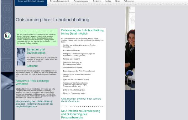 Vorschau von www.lohnbuchhaltung-edel.de, Elke Edel