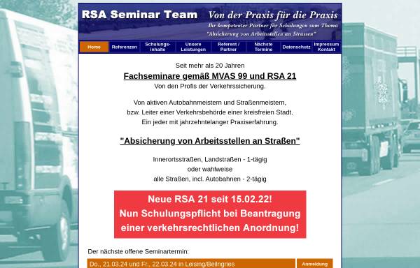 Vorschau von rsa-seminar.de, RSA Seminar Team