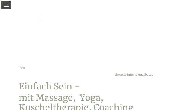 Vorschau von www.karuna-yoga.de, Karuna - Die Kunst der Berührung
