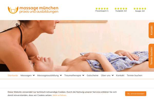 Vorschau von www.massage-muenchen.de, Praxis für Massage