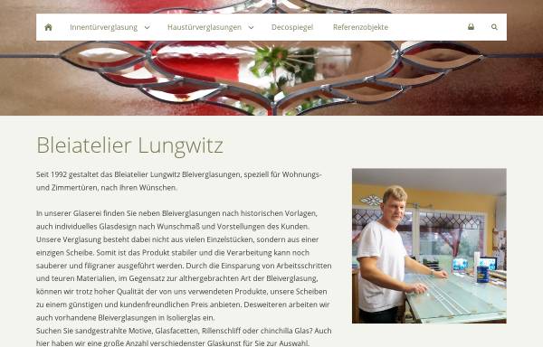 Vorschau von www.bleiatelier.de, Bleiatelier M. Lungwitz