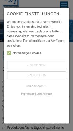 Vorschau der mobilen Webseite gkt-gruppe.de, GKT-Unternehmensgruppe