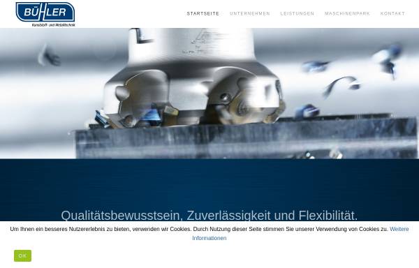 Vorschau von www.buehler-factory.de, Bühler Kunststoffverarbeitung GmbH