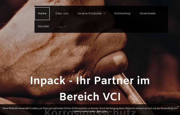 Vorschau von www.inpack.eu, Inpack GbR VCI Packaging
