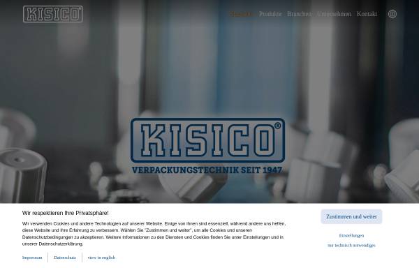 Vorschau von www.kisico.de, Kisico Kirchner, Simon & Co GmbH