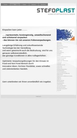 Vorschau der mobilen Webseite www.stefoplast.de, Stefoplast, Inh. Stefan Schwarz