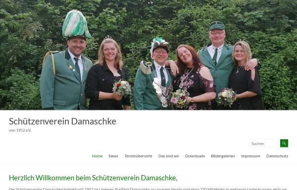 Vorschau von www.schuetzenverein-damaschke.de, Schützenverein Damaschke von 1952 e.V.