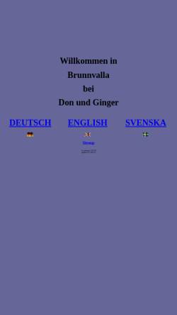 Vorschau der mobilen Webseite www.brunnvalla.ch, Don und Ginger