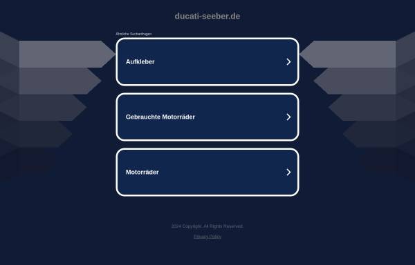 Vorschau von www.ducati-seeber.de, Ducati Vertragshändler Seeber