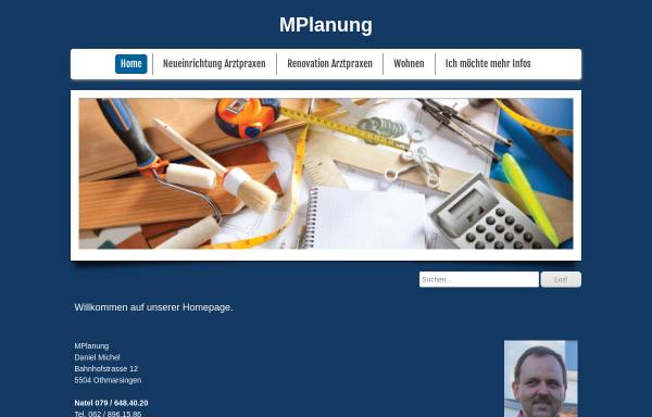 Vorschau von mplanung.ch, MPlanung - Daniel Michel