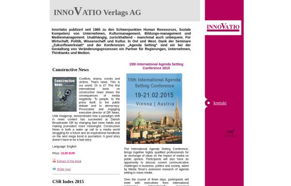Vorschau von www.innovatio.de, Innovatio - Verlags AG
