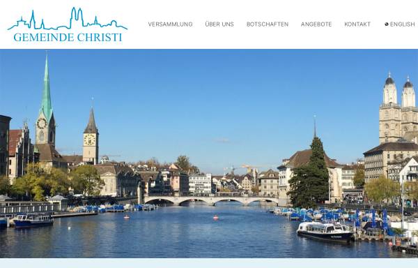 Vorschau von www.gemeinde-christi.ch, Gemeinden Christi Schweiz