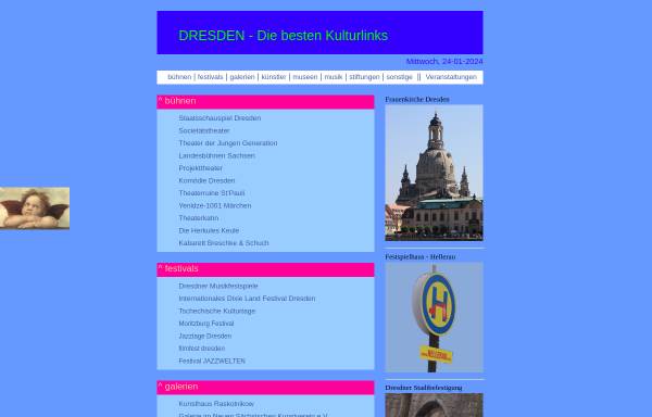 Vorschau von dresden-kult.de, Dresden - die besten Kulturlinks