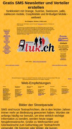 SMS an Gruppen senden, luk.ch
