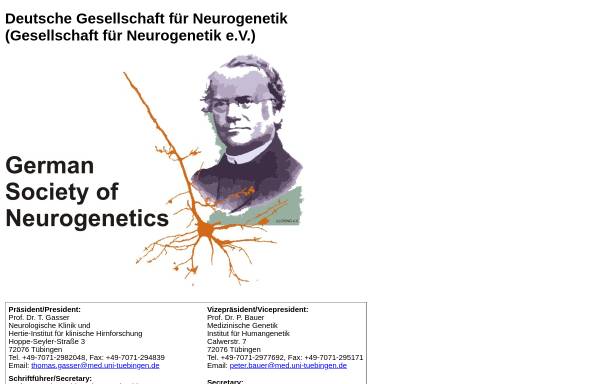 Vorschau von www.dgng.de, Deutsche Gesellschaft für Neurogenetik (DGNG)