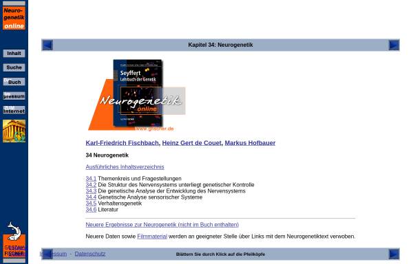 Vorschau von www.zum.de, Neurogenetik